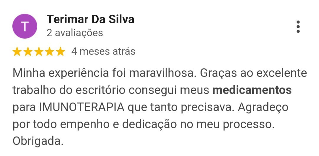 3- DEPOIMENTO DE MEDICAMENTOS- TERRIMAR DA SILVA