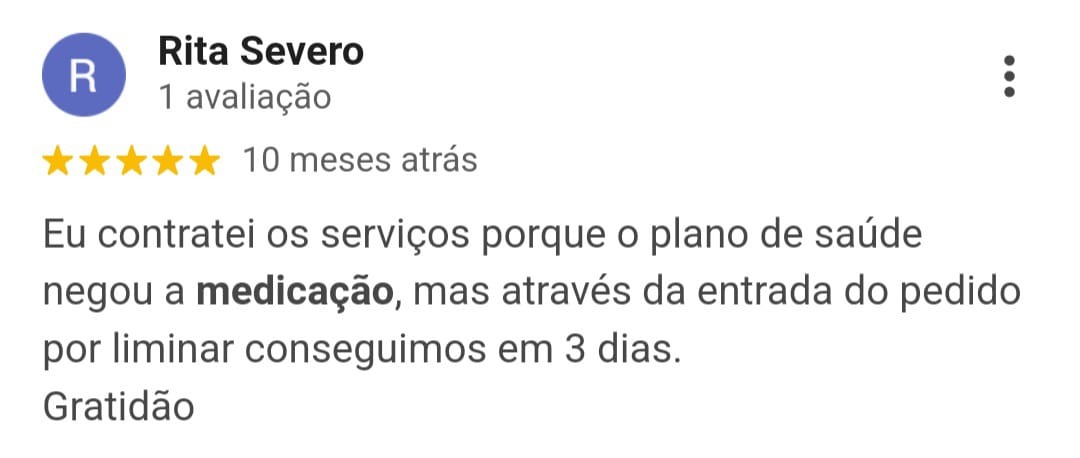 8- DEPOIMENTO DE MEDICAMENTOS- RITA SEVERO